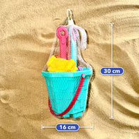 Medidas del set balde de juguete: 30 cm de alto y 16 cm de ancho - Cimic