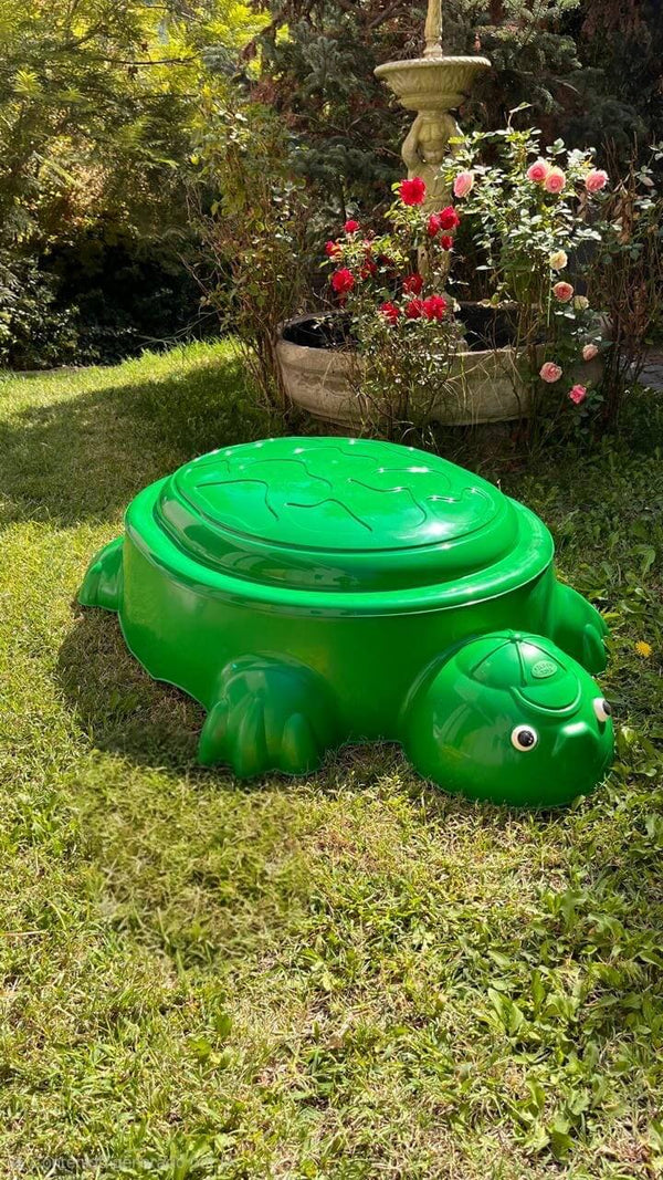 Arenero tortuga infantil sandpit con 2 sacos arena - Cimic