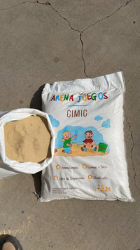 Arena para arenero infantil Cimic saco 25 kg: fina, limpia y lavada